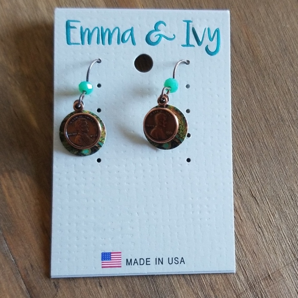 Emma & Ivy Abraham Lincoln Earrings